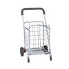 Folding Shopping Cart Grocery Utility Cart with Rolling Swivel Wheels