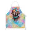 Chocolate Labrador Hippie Dawg Apron Cooking Kitchen Server Baking Crafts Gardening for Adult Women Men, Unisex, Large, Multicolor