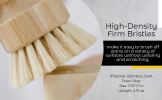 Bamboo Sisal Fiber Dish Brush