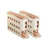 2Pcs/Set Multi-layer Household Refrigerator Side Door Rolling Egg Storage Box