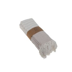 Darya Turkish Kitchen / Hand Towel (Color: beige)