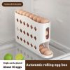 2Pcs/Set Multi-layer Household Refrigerator Side Door Rolling Egg Storage Box