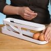Refrigerator Egg Dispenser Rolling Eggs Holder Container