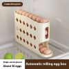 2Pcs/Set Multi-layer Household Refrigerator Side Door Rolling Egg Storage Box