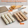 Stackable Egg Storage Box Egg Rack for Fridge
