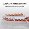 Refrigerator Egg Dispenser Rolling Eggs Holder Container