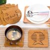 Anti-scalding Bamboo Insulation Table Mat Coaster for Home