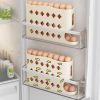 2Pcs/Set Multi-layer Household Refrigerator Side Door Rolling Egg Storage Box