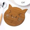 Anti-scalding Bamboo Insulation Table Mat Coaster for Home